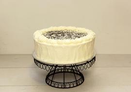 creamy white cake sweet
