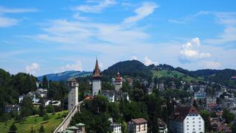Lucerne Musegg Wall City