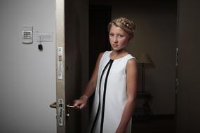 Young Girl Portrait white dress