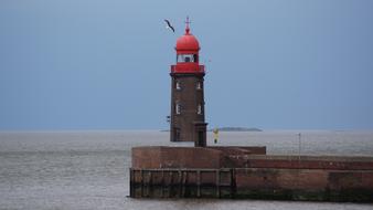 Lighthouse On North sea