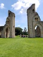 ruins lawn green