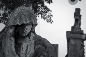 cemetery angel trees