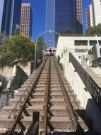 city stairway up