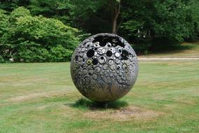 iron lawn ball