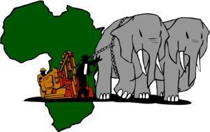 african elephant mining history
