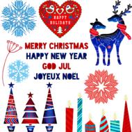 christmas scandivian winter