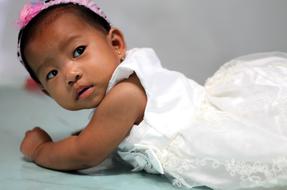 Portrait Baby Asian