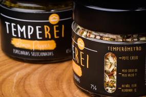 delicious spices in a jar