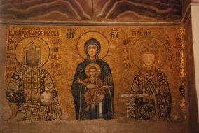 The Hagia Sofia Istanbul Mosaic