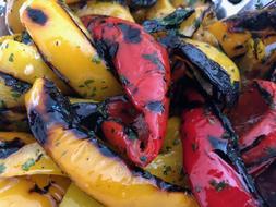 roasted peppers