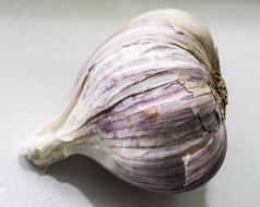 garlic with white rind