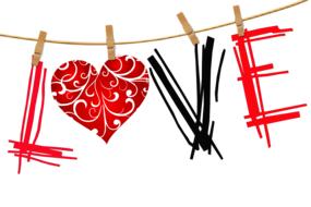 love heart pattern