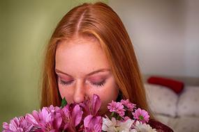 Girl Flowers