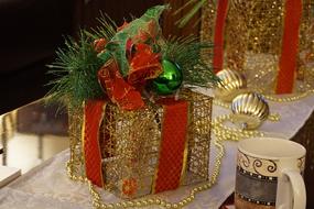 Christmas shiny gift