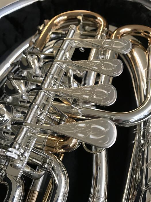 keys of Cornet close up