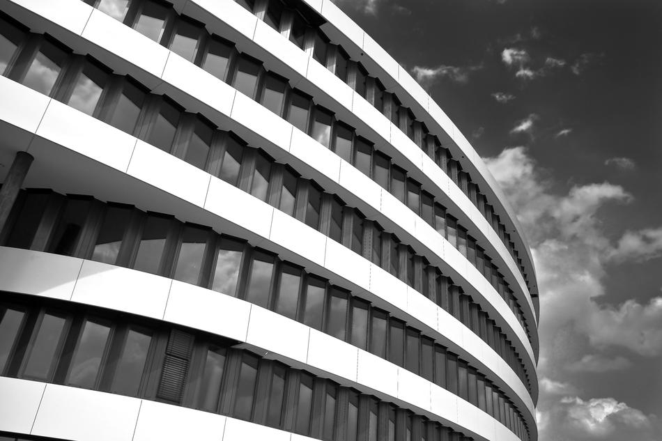 the architecture is old with white stones