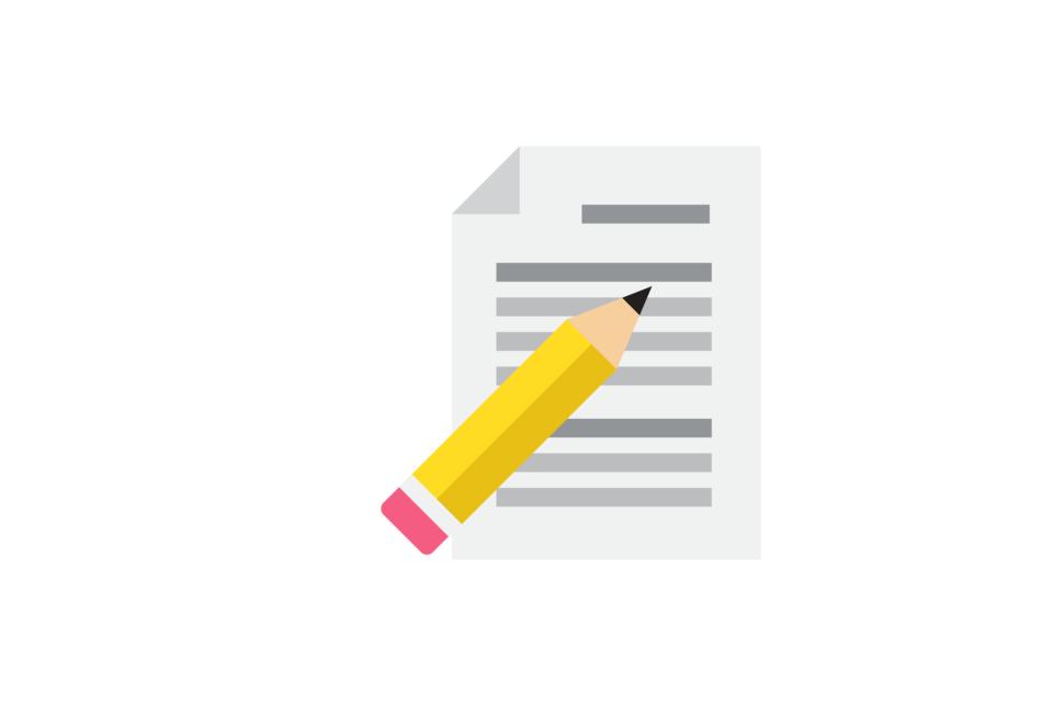 document letter paper sign
