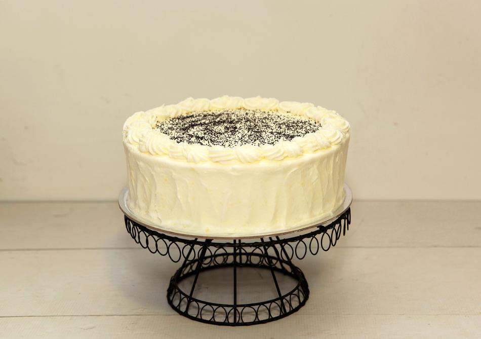 creamy white cake sweet