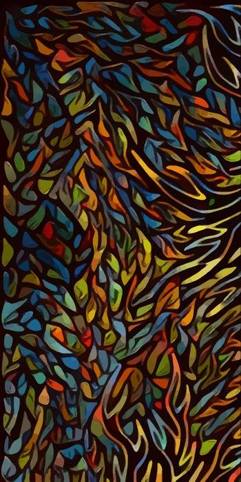 stained glass window glass colorful