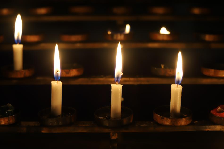 Sailing Church Candlestick