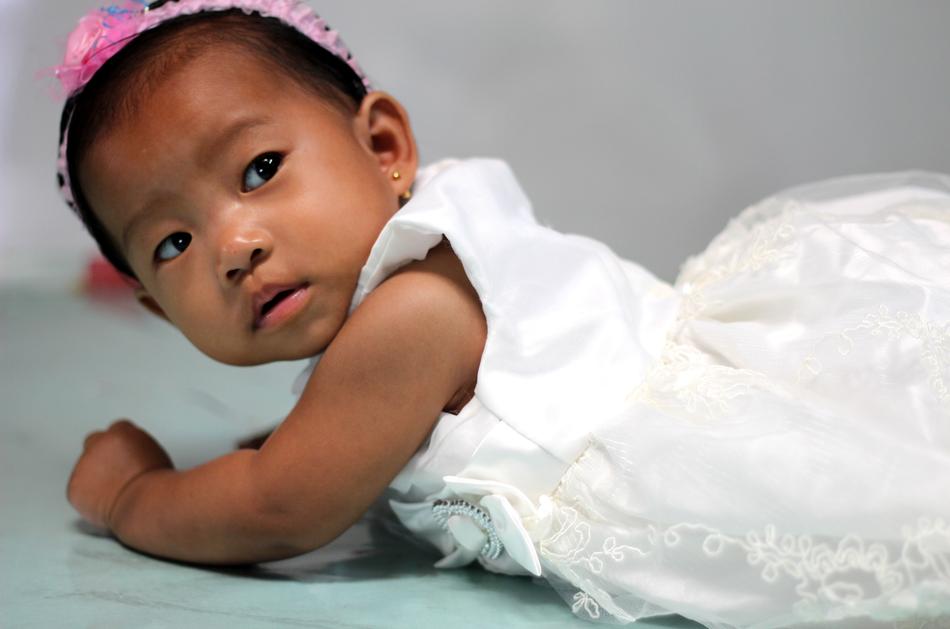 Portrait Baby Asian