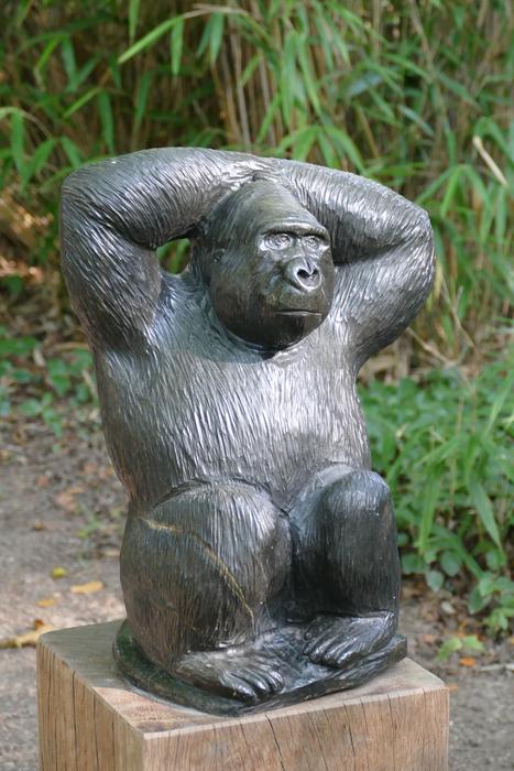 Sculpture Figure Of gorilla