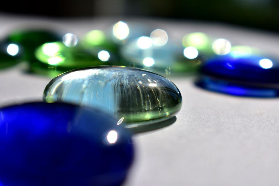Glass Decoration Ornament macro view