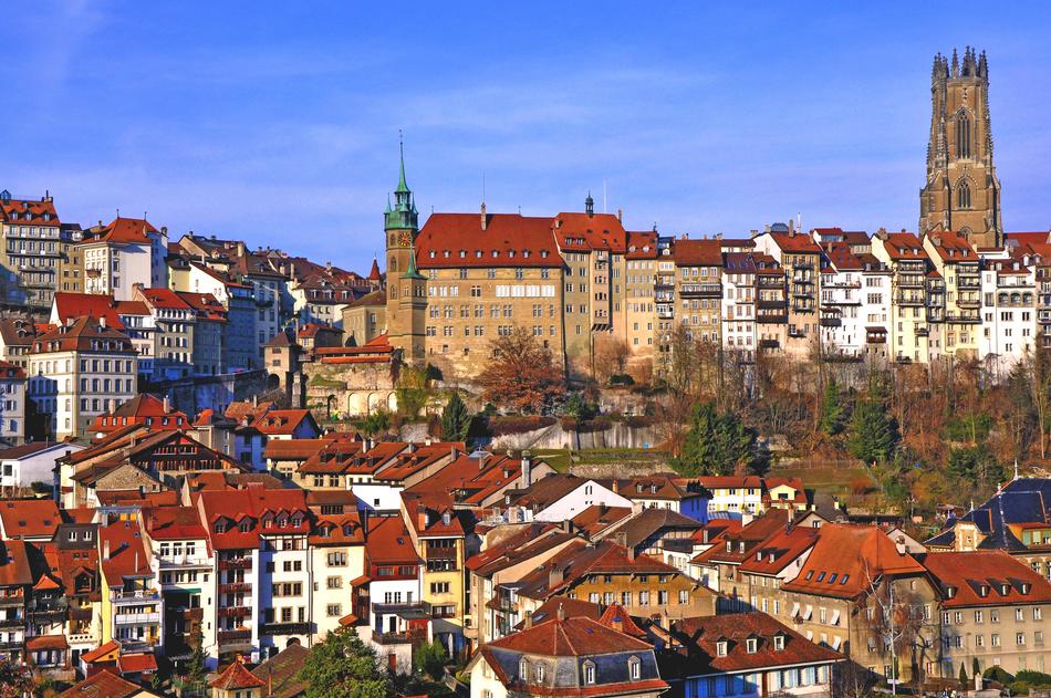 european city beautifully
