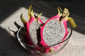chopped exotic fruit