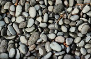 Dark Wet Pebbles