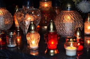 Candle The Tomb Of Cemetery