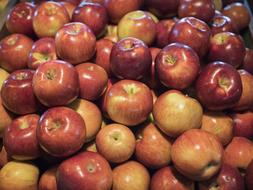 poured sweet apples