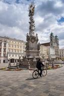 sculpture bicycle view