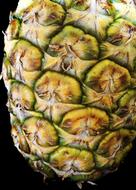 yellow pineapple peel