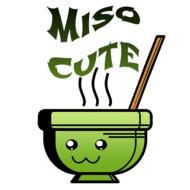 icon of miso soup in a green plate