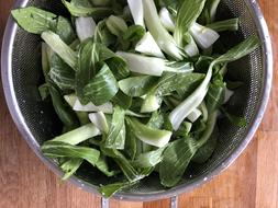 Healthy sliced vegetables on a plate