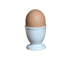 boiled egg in a stand