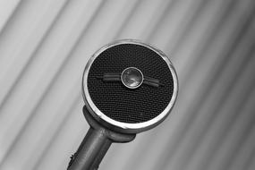 Music Sound Microphone Black And white
