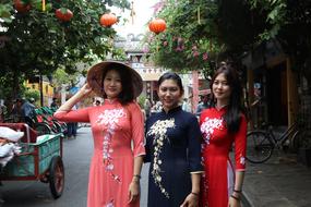 Girls Vietnam People