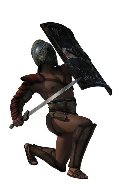 thracian gladiator sword 3d