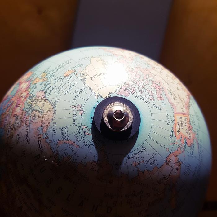 Earth Concrete Globe