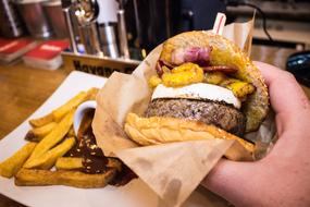 meaty tasty burger big