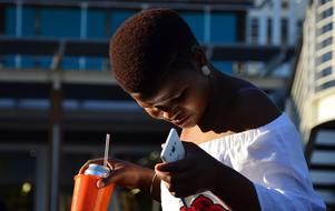 Human Black Girl