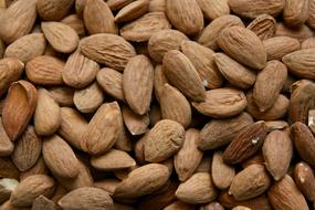 healthy delicious almonds