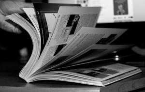 Book Read Education black and white