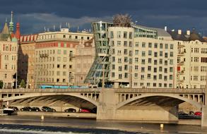 house building bridge view