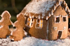 gingerbread house is delicious