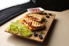 roasted panini with vegetables