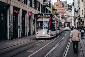 tram city walk