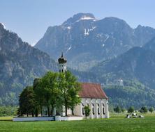 Chapel Coloman Church Mountains